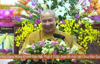 le hoi hoa dang mung khanh dan via duc phat a di da 2016 chua buu quang