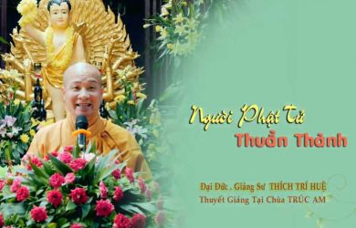 Người Phật tử thuần thành - Thầy Thích Trí Huệ